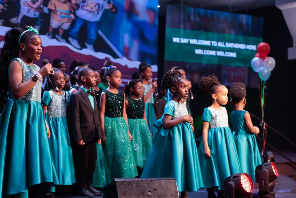 Children’s Ministry Choir Performing at OFM Houston