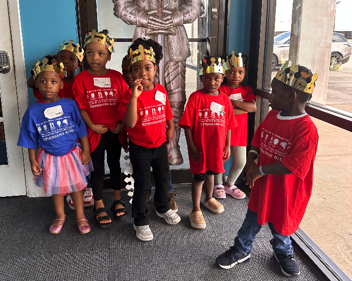 Group of Young Children at OFM Houston Ministry