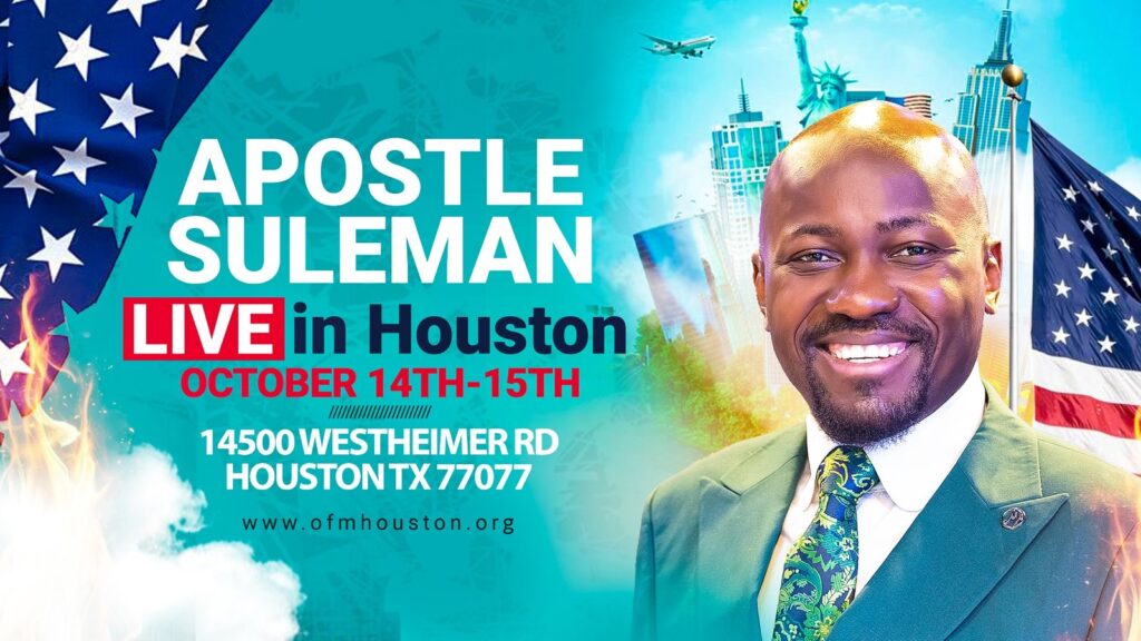 Apostle Johnson Suleman Live at Church Event in Houston